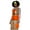 Orange, variant on AYKRM 11 color Ladies High Vis Reflective Safety Vest for Women