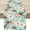 Tr-flamingo 01, variant on Sunflower Table Runner, Rustic Newspaper Watercolor Farmhouse Yellow Sunflower Spring Summer Table Center Decor for Family Kitchen Outdoor Party Table Decorations, 13"x36"