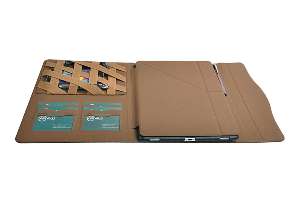 Brown iPad Pro Case with Letter Size Writing Pad for 12.9 inch iPad Pro