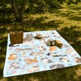 thumbnail image 7 of Playful Kittens Flowers Sofa Watercolor, Playful Pet Portrait Pattern, Warm Flannel Blanket for Living Room and Reading Nook, Cat Lovers Friendship Gift, Pet Lover Home Decor, 7 of 7