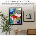 thumbnail image 5 of 0.66lb Portable Clear Flat Glass Marbles,QZS Reusable Clear Glass Marbles,Flat Gems Aquarium Pebbles,fit for Indoor,Outdoor,Vase Filler,Table, 5 of 6