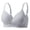 Womens Bras Silver, variant on Womens Full Support Bras, Push Up Bra for Women Hide Back Fat Smoothing Bra Full Coverage Seamless Underwire T-Shirt Bra Mothers Day Gifts