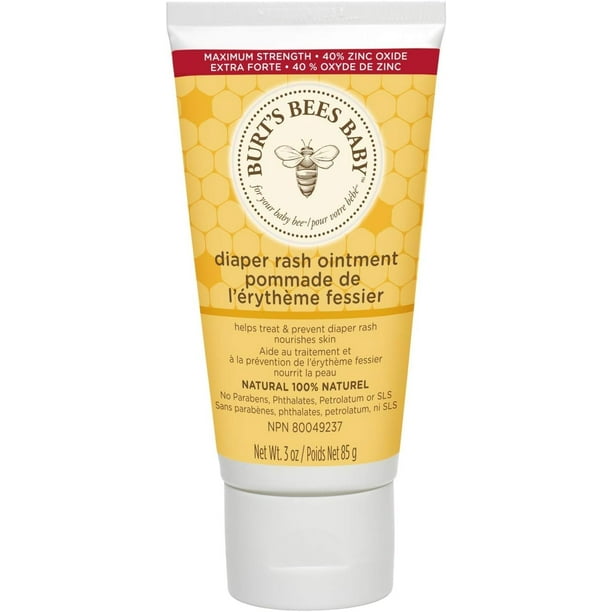 Pomada para dermatitis del pañal Burt's Bees Baby, 100% natural, 90 ml