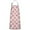 Pink Cow Strawberry, variant on Pink Cow Strawberry Pattern Apron-Garden Aprons for Women with Pockets-Cotton Linen Waterproof Kitchen Cooking Gardening Aprons Adjustable for Kitchen,Cooking,BBQ and Salon 33x27 Inch