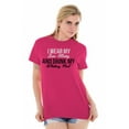 thumbnail image 6 of Bun Messy Whiskey Neat Sassy Drinking Women's Graphic T Shirt Tees Brisco Brands X, 6 of 6