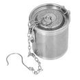 thumbnail image 1 of Stainless Steel Seasoning Bag Filter Strainer with Fine Mesh Hanging Chain for Soup Tea Cooking Infuser, 1 of 7