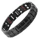 thumbnail image 1 of Brazalete de terapia magnética ultrafuerte - Artrit Smärtlindring och karpaltunnel Magnetiska armband för män Svart, 1 of 1
