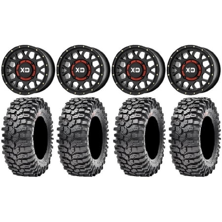 KS135 Grenade 14 Wheels 35 Roxxzilla Tires Kawasaki Mule Pro FXT KS135 Grenade 14 Wheels 35 Roxxzilla Tires Kawasaki Mule Pro FXT