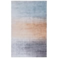 thumbnail image 3 of SAFAVIEH Tacoma Lue Traditional Machine Washable Area Rug, Grey/Rust, 8' x 10', 3 of 14