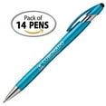 thumbnail image 6 of Ballpoint Pen w/Stylus Tip Click action Custom Personalized Black writing ink - The Beemer - Full color Printed Name Pens with Your Logo/Text/Message FREE PERSONALIZATION - 14 Qty, 6 of 6
