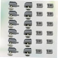 thumbnail image 3 of OUNONA 12-Pcs Shower Door Pulley Replacement Plastic Light Grey for DIY Replacement Homeowners, 3 of 8