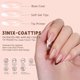 thumbnail image 3 of 150PCS French Gel Nail Tips 5 Colors French Tips Press on Nails 15 Sizes Fake Nails for Nail Art DIY Pre-applied Tip Primer & Base Coat, 3 of 4