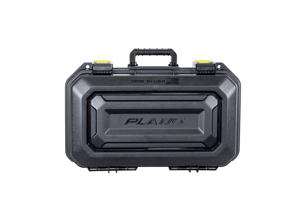 Plano All-Weather Four Pistol Case Watertight & Dust-Proof Gun Case, Black
