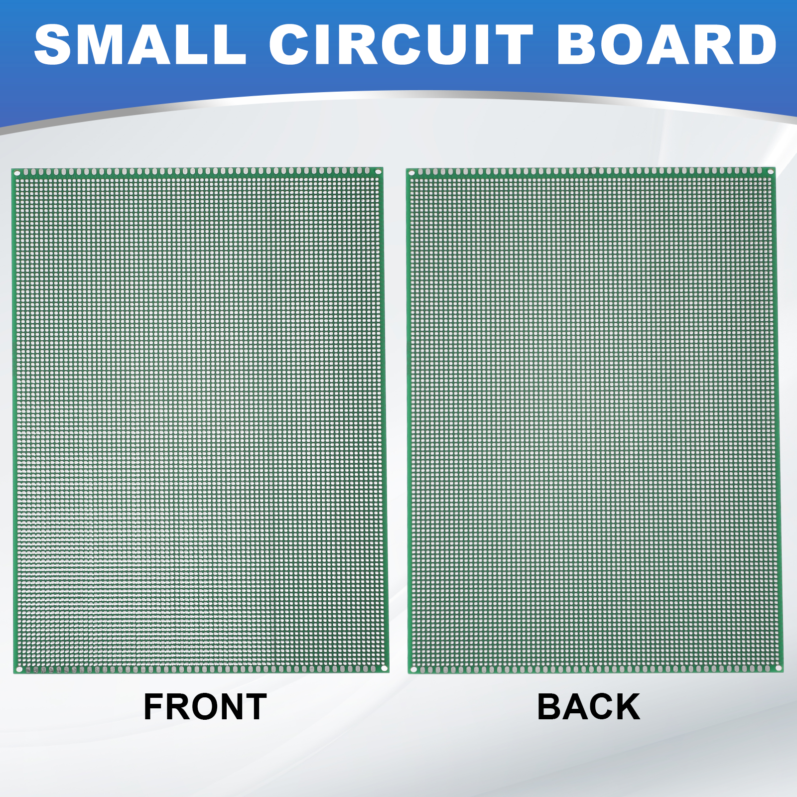 Uxcell 2Pcs Breadboard Solderable 300mm x 200mm Green Circuit PCB Board Double Sided Tin-Plated PCB Prototype Board for Electronics Prototyping, DIY Circuits Projects