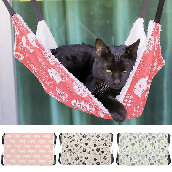 Cheers Cats Hammock Double-sided Comfortable Breathable Cats Hammock Bed for Kitten