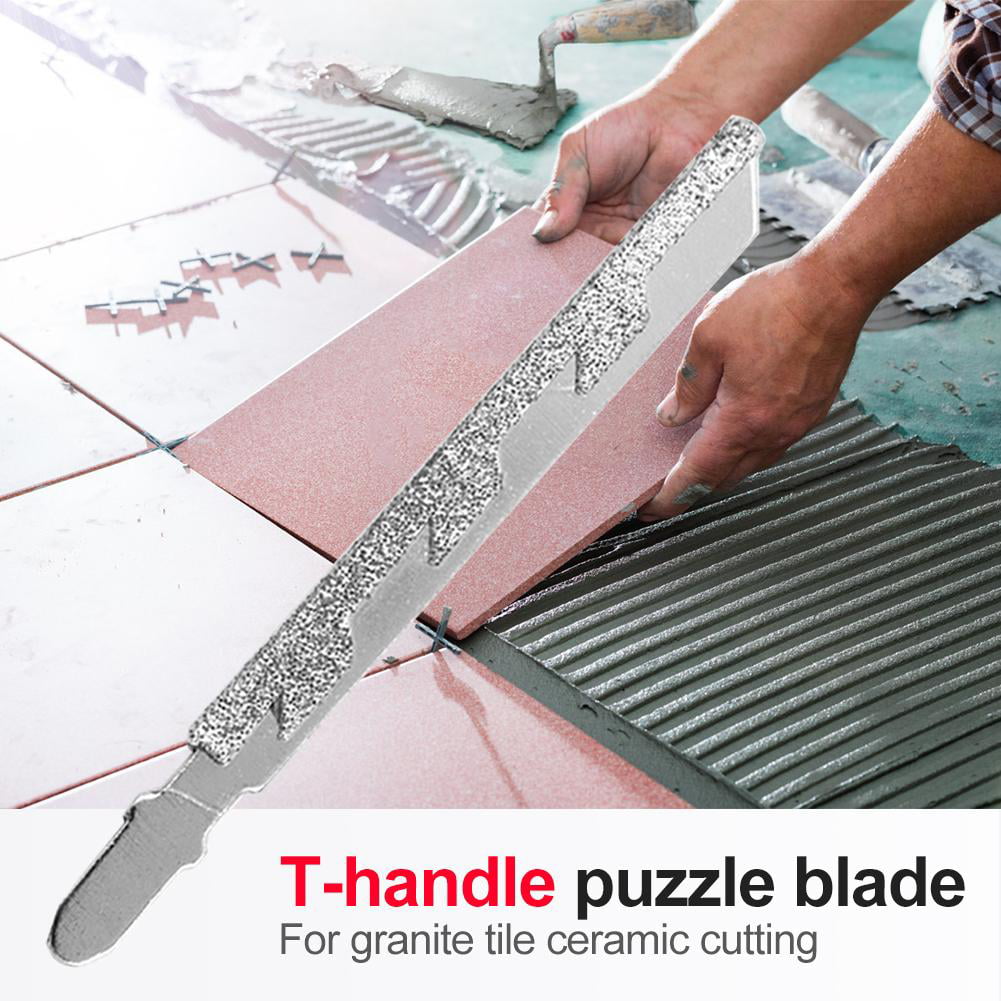 T-shank Diamond Jigsaw Blade for Marble Stone Granite Tile Ceramic Cutting #HE 