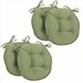 thumbnail image 2 of Blazing Needles Coussins de Chaise Ronds en Sergé Uni 16 Pouces (Ensemble de 4) - Sauge, 2 of 4