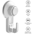 thumbnail image 3 of Wosthever Ganchos ajustables de 2 uds., colgador de ventosa al vacío para baño, colgador de ropa, soporte para colgar toallas, gancho para Gancho fino, 3 of 6