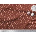 thumbnail image 3 of Soimoi Poly Georgette Fabric Artistic Leaves Print Sewing Fabric Yard 52 Inch Wide, 3 of 5