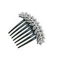 thumbnail image 2 of Eoperou Flower Hairpin Light Luxury Wheat Design Temperament Geometry Handworked Decorate Headwear Rhinestones Flower Hair Comb Clip Wedding Headpieces, 2 of 8