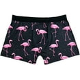 thumbnail image 6 of Funny Boxer Briefs for Men Pink Flamingo Novelty Fun Underwear, 6 of 7