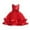 z260207-Red-b, variant on XEGLSBU Girls Dresses Size 6T Girls' Dress for Children off The Shoulder Party Gown Dress with Rose Embroidery Skirt for Ages 3 10 Beige Size 7-8 Years