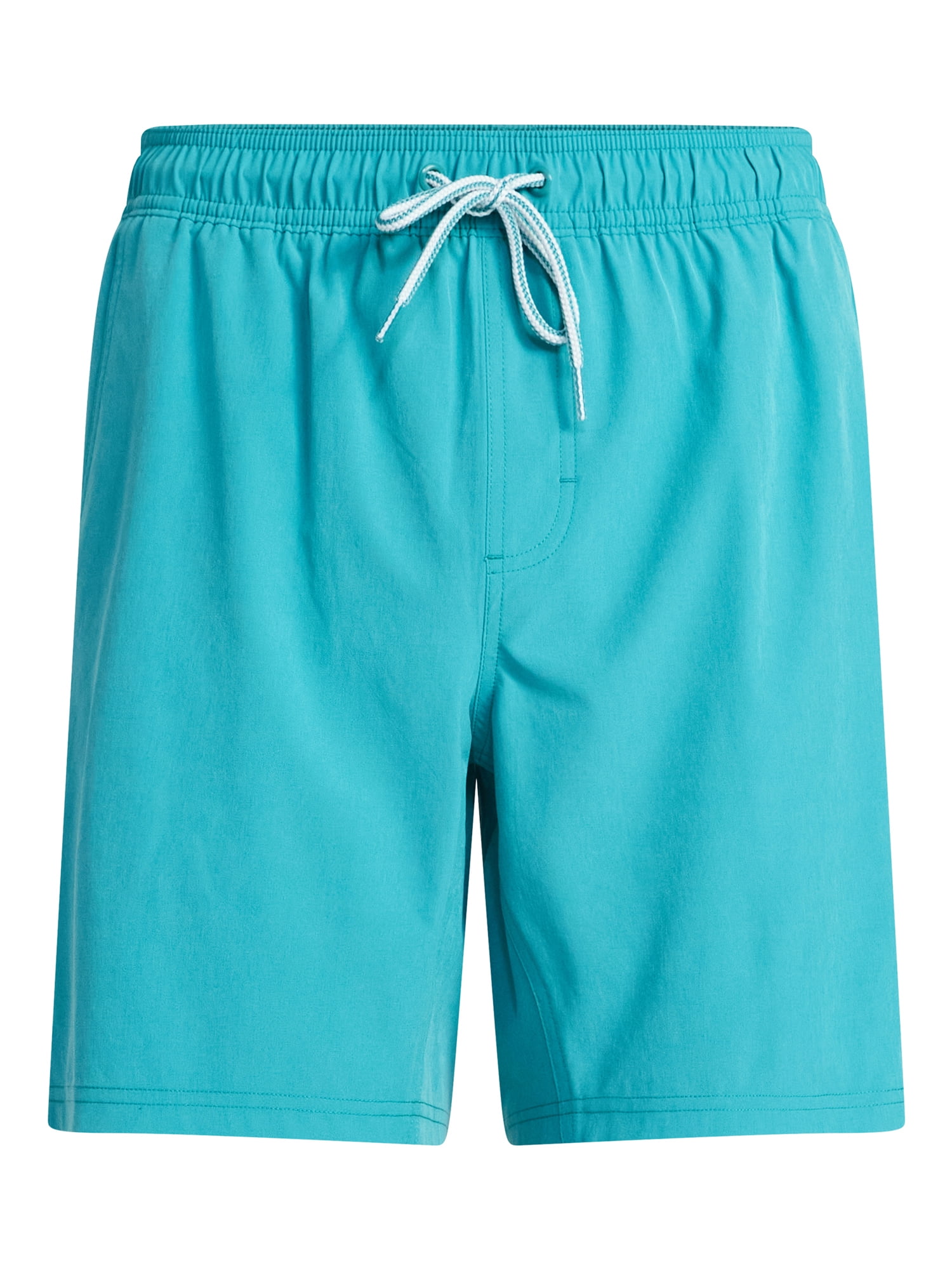 George Men's and Big Men's Performance Lined Swim Trunks, 5" Inseam, Sizes S-3XL