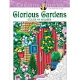 thumbnail image 1 of Pre-Owned Creative Haven Glorious Gardens Color by Number Coloring Book Paperback, 1 of 1