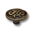 thumbnail image 1 of Premier Hardware Designs PHDK-89-SP Oval Cabinet Knob with Celtic Design, Shiny Pewter, 1 of 1