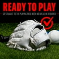 thumbnail image 6 of Franklin Sports Meshtek 9.5" Right Hand Baseball Glove, 6 of 8