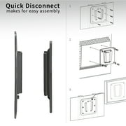 VIVO Sturdy Plastic Polymer RV TV Mount, VESA 100x100mm Mounting Pattern