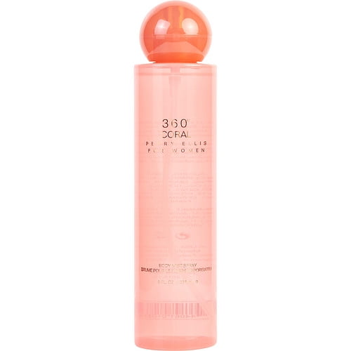 Perry Ellis 360 Coral by Perry Ellis, 8 oz Body Mist for Women