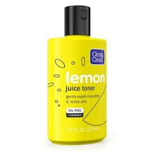 Clean & Clear Alcohol-Free Lemon Juice Facial Toner, 7.5 fl.