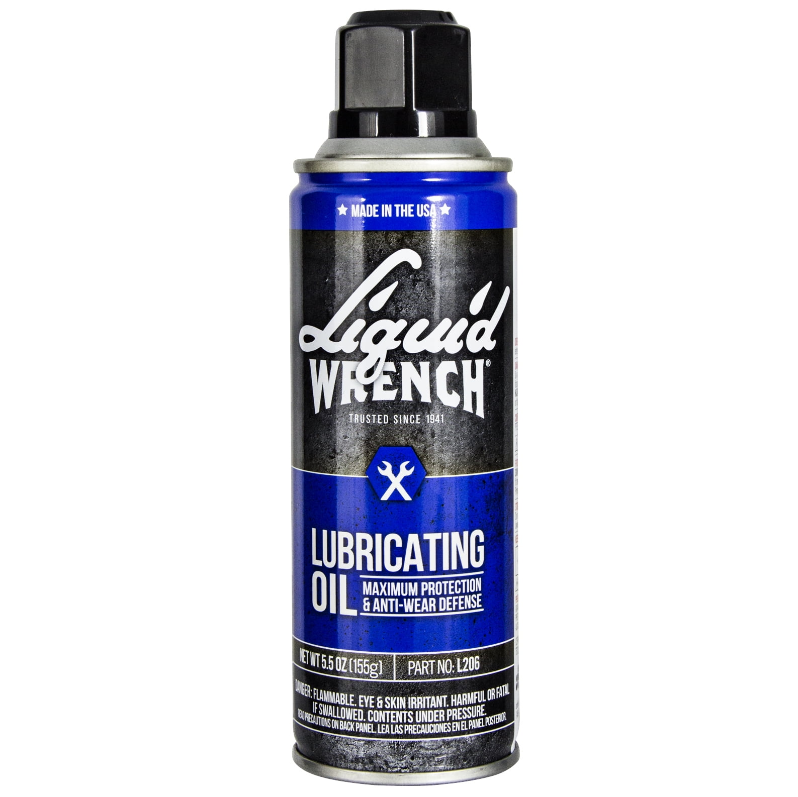 LIQUID WRENCH Lubricating Oil, Aerosol Can, 5.5 Oz. L206