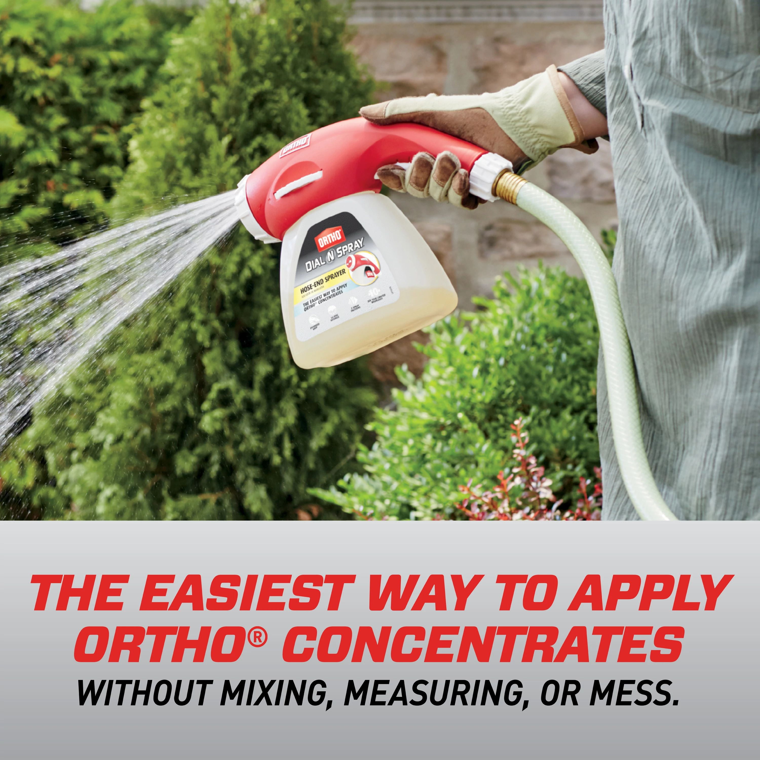 Ortho Dial N Spray for Liquid Weed or Insect Killer, 16 oz.