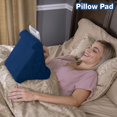 thumbnail image 4 of Pillow Pad Multi-Angle Soft Tablet Stand, Blue, 4 of 6