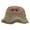 Khaki, variant on Touching Boxing Gloves Embroidered Bucket Hat - Khaki OSFM
