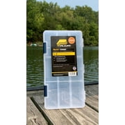 Plano Fishing Tackle Boxes & Bait Storage, Prolatch Adjustable Transparent Stowaway Utility Box, Clear