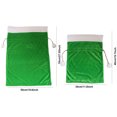 thumbnail image 5 of Christmas Green Velvet Gift Bag - Santa Claus Themed Drawstring Bag, Ideal for Gift Packaging & Gift Backpacks, Festive Green Design for Holiday Gifting, 27.55*19.6in, 5 of 5