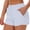 Light Blue, variant on Women's 2026 Running Shorts with Liner 3 Zipper Pockets Summer Elastic Workout Athletic Yoga Gym Shorts Light Blue S