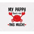 thumbnail image 3 of Inktastic My Pappy Loves Me Baby Bandana Bib, 3 of 4