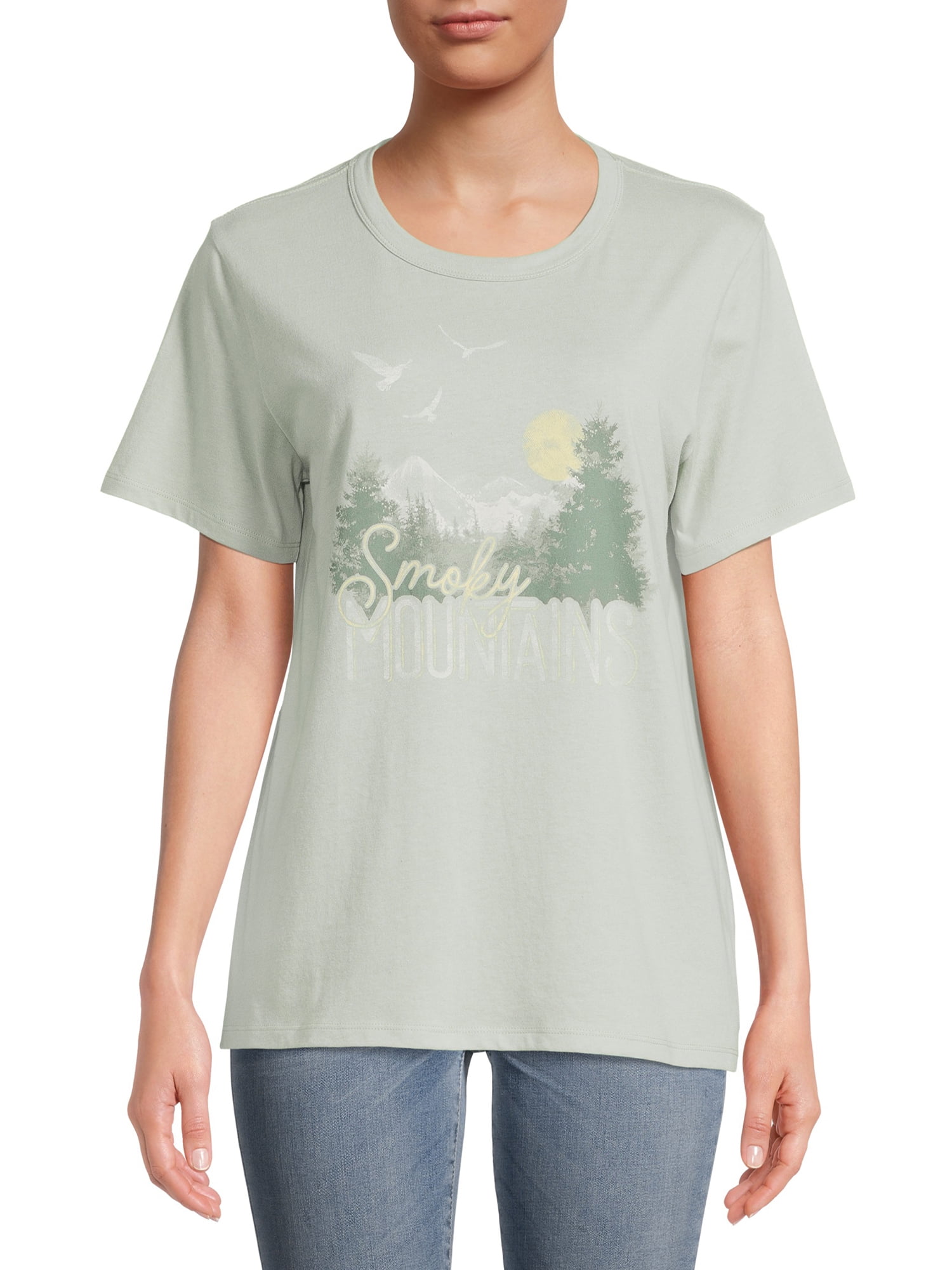 Time and Tru Women's Graphic T-Shirt 