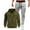 Army Green, variant on Men's Velvet Sweatshirt Sweatpants Set Full Zip Hooded Sweatshirt Drawstring Waistband Ribbed Cuffs Casual Athletic Wear Daily Exercise Outdoor Sports Gray XXL