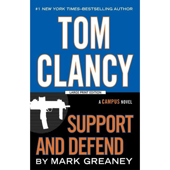 Campus Novel Tom Clancy Support and Defend, (Paperback)