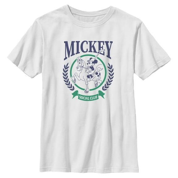 Boys Mickey & Friends Social Club T Shirt