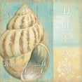 thumbnail image 2 of Brissonnet, Daphne 26x26 Gold Ornate Wood Framed with Double Matting Museum Art Print Titled - Soft Beach Quote I, 2 of 4