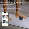 thumbnail image 2 of Therabody Wave Solo Bluetooth Enabled Vibrating Massage Therapy Ball with QuietRoll Technology & 3 Customizable Frequencies, 2 of 10