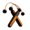 midnight orange-Cordless ball model, variant on Cordless Jump Rope with Digital Counter Smooth Bearing Rotation Jump Counter Counting Skipping Rope