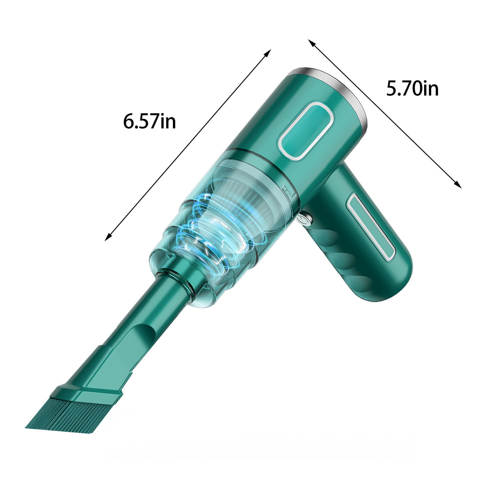 Buodes Summer Savings Clearance Vacuum Cleaners For Home Car Vacuum Cleaner, Super Handheld Portable Car Car Vacuum Cleaner, Home Wireless Mini Blowers 2PC