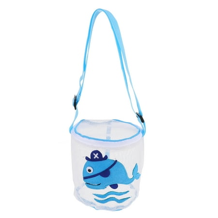 

Kid Beach Seashell Bag Mesh Beach Seashell Bag with Adjustable Strap and Zipper